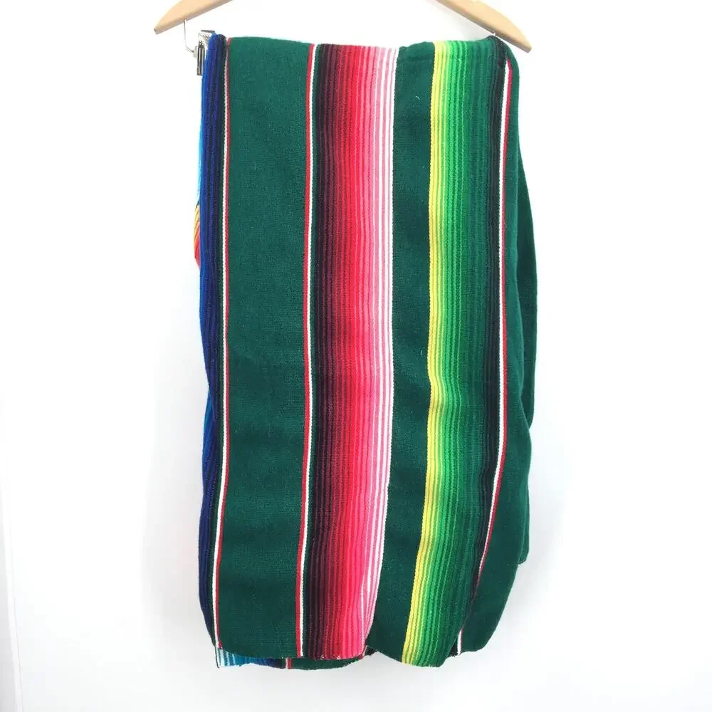 Vintage blankets tablecloth